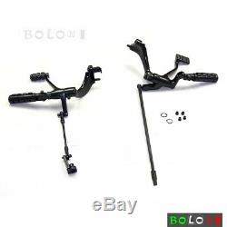 Foot Pegs Forward Control Kit Footpegs Levers Linkage For Harley Sportster 883