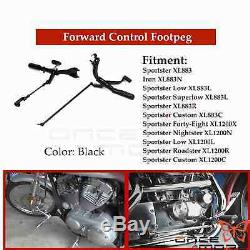 Footpegs Forward Control Kit For Harley Sportster 1200 Nightster (XL1200N) 07-12