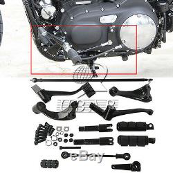 Forward Control Complete Kits Pegs Lever Linkages For Harley Sportster 2004-2013