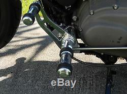 Forward Controls Footpegs Pegs 2004 2013 Harley Sportster 883 1200 Black