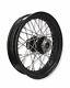 Front 16 X 3 40 Spoke Black Rim Hub Wheel Harley Flst Softail Heritage & Fatboy