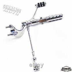 Front Chrome Forward Controls Foot Pegs Pedals For Harley Sportster XL 1200 883