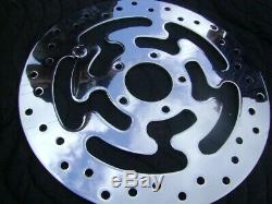 Genuine Harley Polished Dual Front Touring Rotors 08-13 FLHX, FLHT, FLHR, Road King