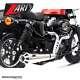 Harley-davidson Sportster 2011 2012 Zard Full Exhaust Conical Rc Zhd527s00sar