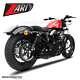 Harley-davidson Sportster 2016 Zard Full Exhaust Conical Black Rc Zhd527s00sa