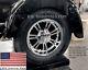 Harley Davidson Tri-glide Stainless Steel Black Wheel Discs Set 2009 2023 Usa