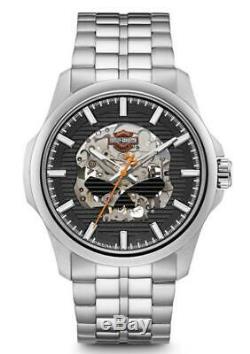 Harley Davidson 76A158 Men's Willie G Skull Automatic Watch RRP £249.00