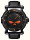 Harley Davidson 78a114 Men's Black Willie G Skull Stainless Steel Quartz Watch