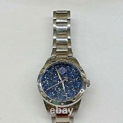 Harley Davidson Blue Crystal Rock Stainless Steel Watch 012920