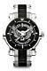 Harley-davidson Bulova Men's Winged Skull Stainless Steel Wrist-watch 78a109