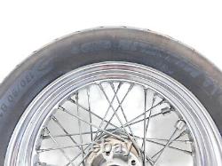 Harley Davidson Dyna Softail & Sportster 883 & 1200 Laced Rear Wheel Rim with Tire