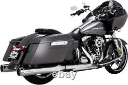 Harley Davidson FLHTCUSE7 1800 2012 Vance & Hines Torquer 450 Slip-On Mufflers