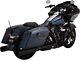 Harley Davidson Flhtcu 1690 2012-2016 Vance & Hines Power Duals Headpipes 46832
