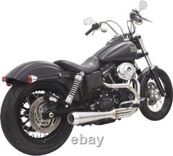 Harley Davidson FXDCI 1450 EFI 2006 Exhaust Road Rage 3 Stainless Steel