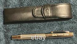 Harley Davidson HOG Stainless steel Ballpoint Pen wz/Box, Leather case Super Rare