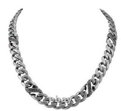 Harley-Davidson Men s Banner Curb Link Signature Necklace Two Sizes HSN0079