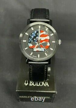Harley Davidson Men's Bulova Watch Willie G Collection 78A122