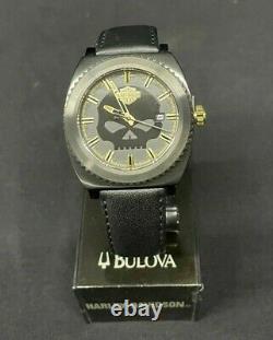 Harley Davidson Men's Bulova Willie G Black Watch 78B129