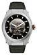 Harley-davidson Men's Multi-layer Willie G Skull Medallion Watch, Leather 76a156