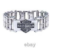 Harley Davidson Men's Stainless Steel Primary Bike Chain Bracelet 310 / HSB0146