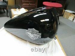 Harley Davidson OEM FLS Softail Slim Gas Tank Vivid Black 61000197DH