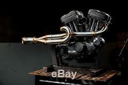 Harley Davidson Sportster Stainless Steel Custom Exhaust Pipes