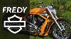 Harley Davidson V Rod Orange By Fredy Motorcycle Muscle Custom Review