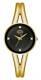 Harley-davidson Women's B&s Logo Gold-tone Diamond Stainless Steel Watch 77p100