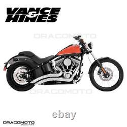 Harley FLSTC 1450 Heritage Softail Classic 2000-2003 26369 Full exhaust Vance