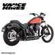 Harley Flstn 1690 Abs Softail Deluxe 2012-2017 47225 Full Exhaust Vance&hines