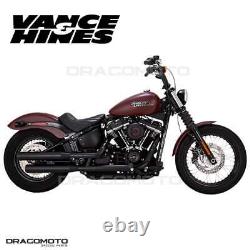 Harley FXBBS 1750 ABS Softail Street Bob 114 2021-2022 46712 Exhaust Vance&Hi