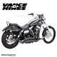 Harley Fxdf 1584 Abs Dyna Fat Bob 2012 46071 Full Exhaust Vance&hines Big Rad