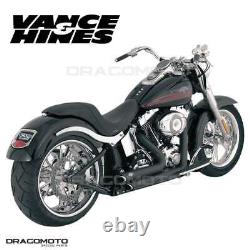 Harley FXSTI 1450 EFI Softail 2004-2006 47221 Full exhaust Vance&Hines Shorts