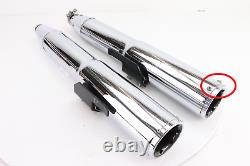 Harley Glide King VANCE & HINES HIGH OUTPUT SLIP ON Exhaust Muffler Pipes Set