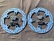 Harley Polished Front Brake 11.8 Enforcer Rotors Disc Fit 14-20 Touring With Bolts