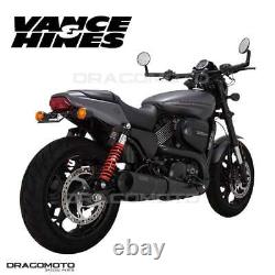 Harley XG 750 ABS Street Rod 2017 47943 Exhaust Vance&Hines Hi-Output Black