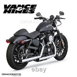 Harley XL 1200 T Super Low 2014-2016 16863 Exhaust Vance&Hines Straightshots