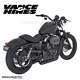 Harley Xl 883 C Sportster Custom 2004-2010 47219 Full Exhaust Vance&hines Sho