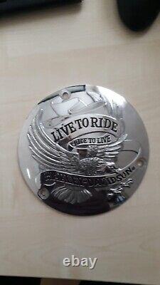 Harley davidson engine cover lid heavy stainless steel