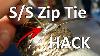 How To Get Them Tighter U0026 Prevent Exhaust Wrap From Unravelling Stainless Steel Zip Tie Tech Tip 32