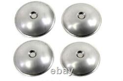 Knucklehead Nut Cover Set Stainless Steel fits Harley-Davidson