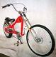 La Bicycle Red Rosetta Chopper Bike Harley Cruiser Sting Ray Style La Cycle