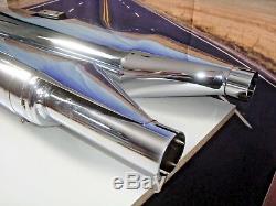 Mufflers Harley Vance & Hines Monster Oval chrome 16755 Fits 95-14 Tour FLH X1