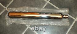 New Stainless Steel Harley Davidson Road King Silencers (pair)