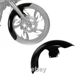 Painted 21Wheel Wrap Front Fender For Harley Touring Chopper Bobber Baggers New
