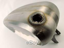Paughco 4.5 Gallon EFI Gas Tank Indian Larry Dished Curved Harley Sportster 07Up