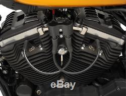 RSD Polished Ignition Coil Relocation Kit 07-13 Harley Davidson Sportster XL