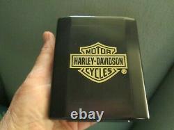 Rare Harley Davidson Bulova Men's Watch Stainless Steel Quartz Water Resistant