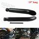 Reverse Cone Motorcycle Exhaust Pipe Muffler Silencer For Harley Cafe Racer Bmw