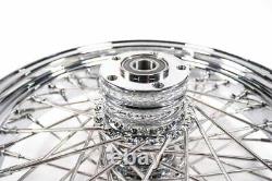 Ride Wright Premium Harley FLST 60 Spoke Rear Wheel Rims Chrome 16x3.5 67-7630